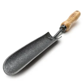 1484 - Ültető simító lapát kerek pengével - 14 cm-es kőris nyéllel