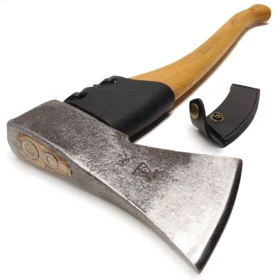Erdei fejsze - 1000 gramm - 60 cm USA hickory nyél - bőrvédő - No. 0365