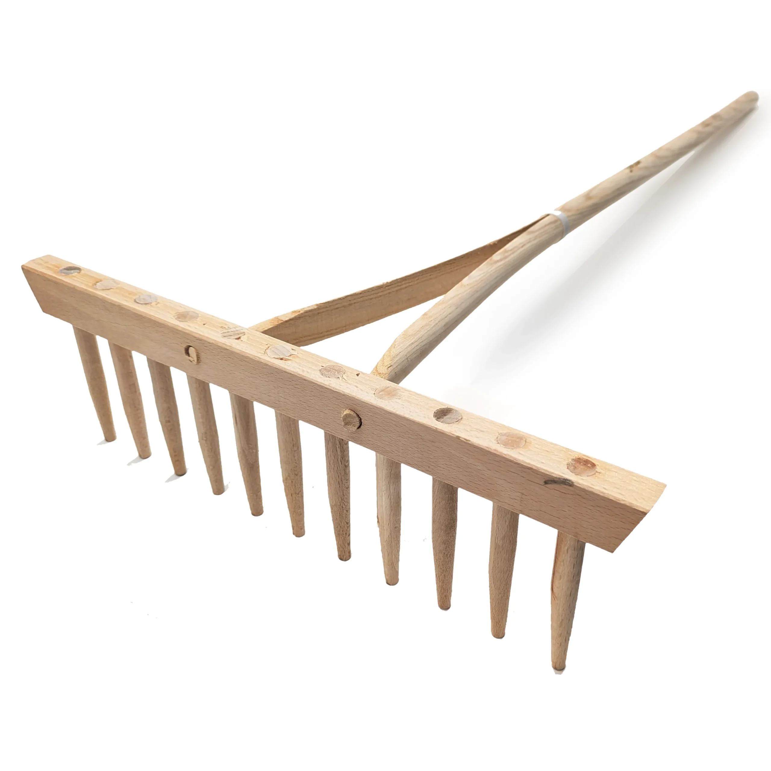 Junior Rechen aus Holz. Nr. 1759 Krumpholz